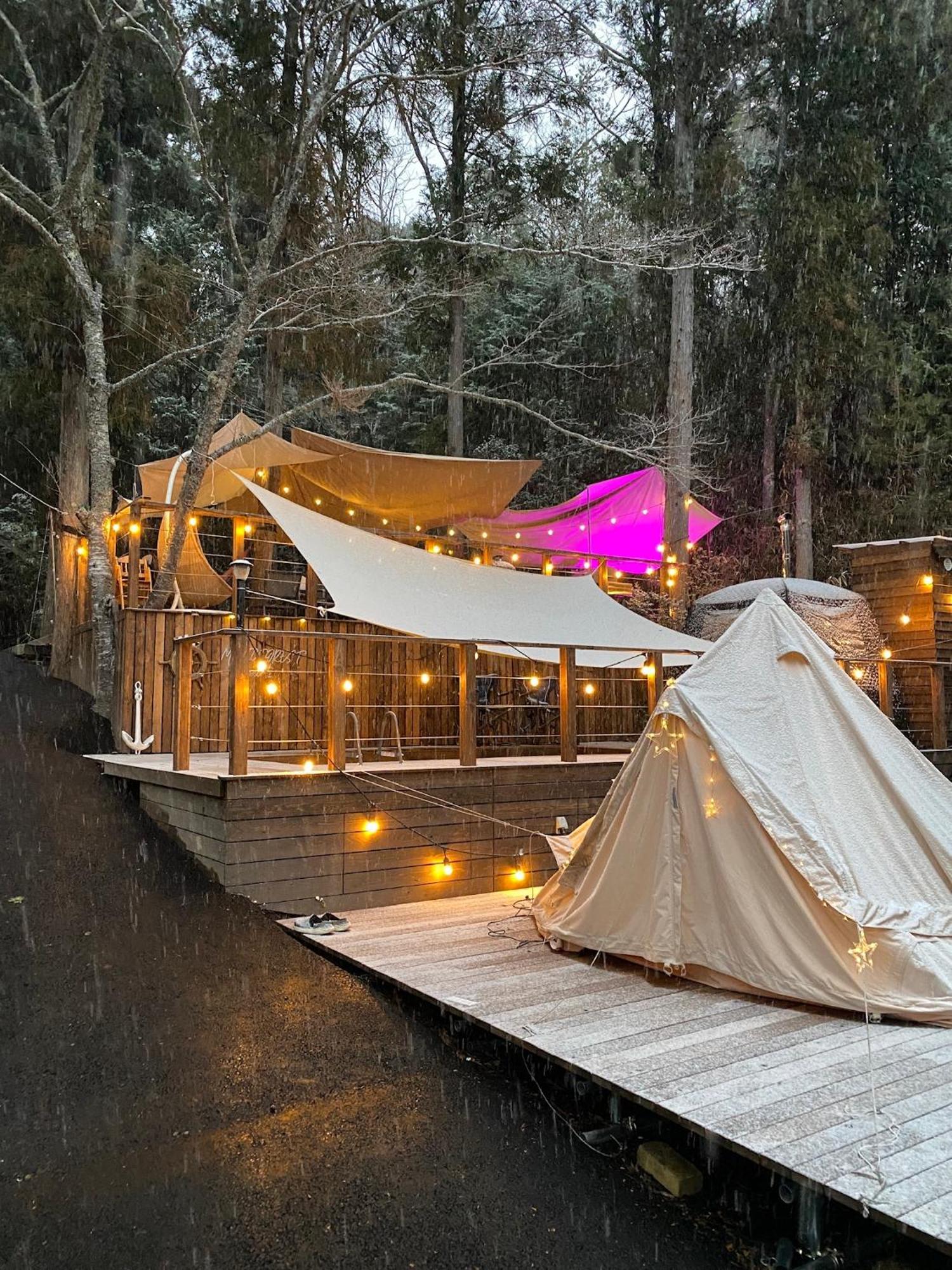Music Forest Villa&Camp Szaszajama Kültér fotó